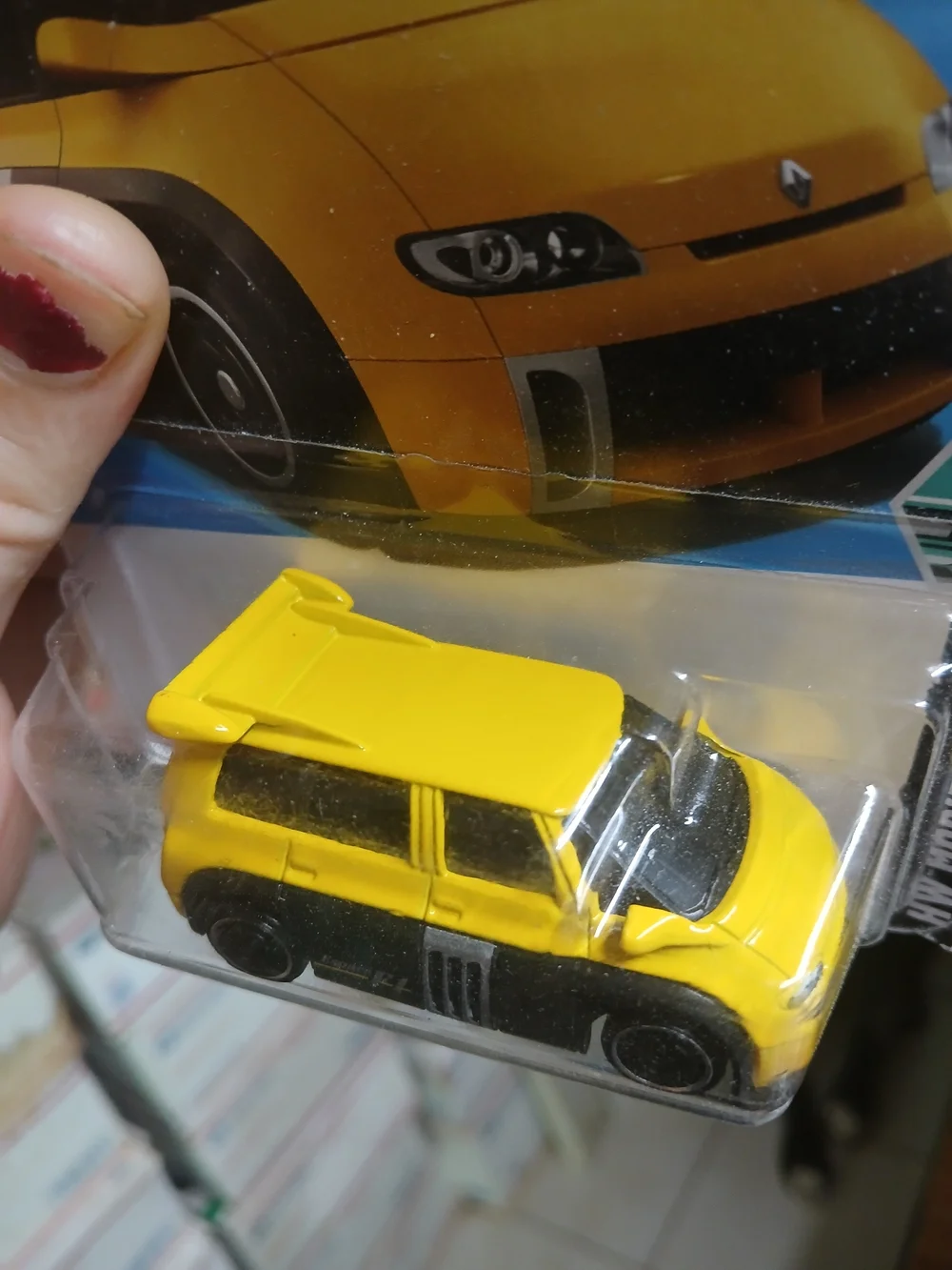 Hot Wheels bright yellow